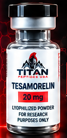 TESAMORELIN Titan Peptides USA research vial